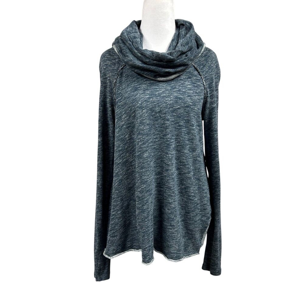 Free People Beach Cocoon Cowl Neck Long Sleeve Pullover Knit Top Sz One Body